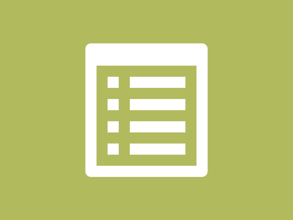 list-lime icon