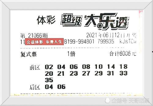 大乐透开奖66期开奖,幸运号码揭晓，大奖花落谁家？
