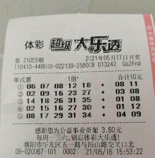 大乐透开奖结果 开奖,幸运号码揭晓，大奖花落谁家？